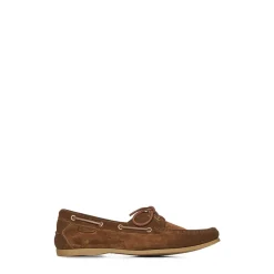 Brown Suede Loafer Shoes