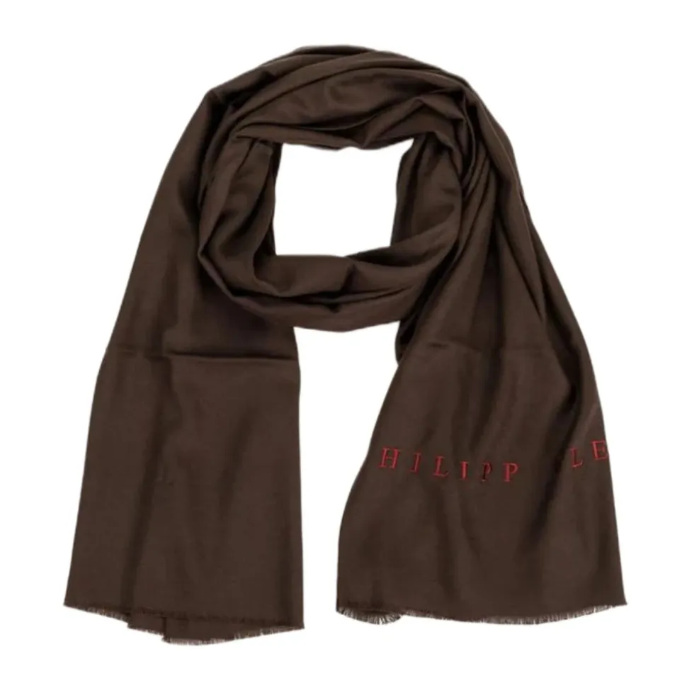 Brown Viscose Scarf