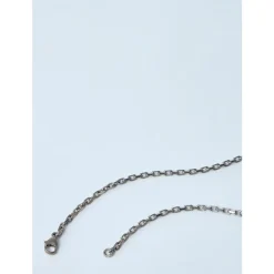 Brushed Finish Trunk Charm Necklace Pendant