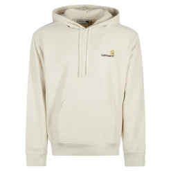 Brushed Hooded Script Sweatshirt