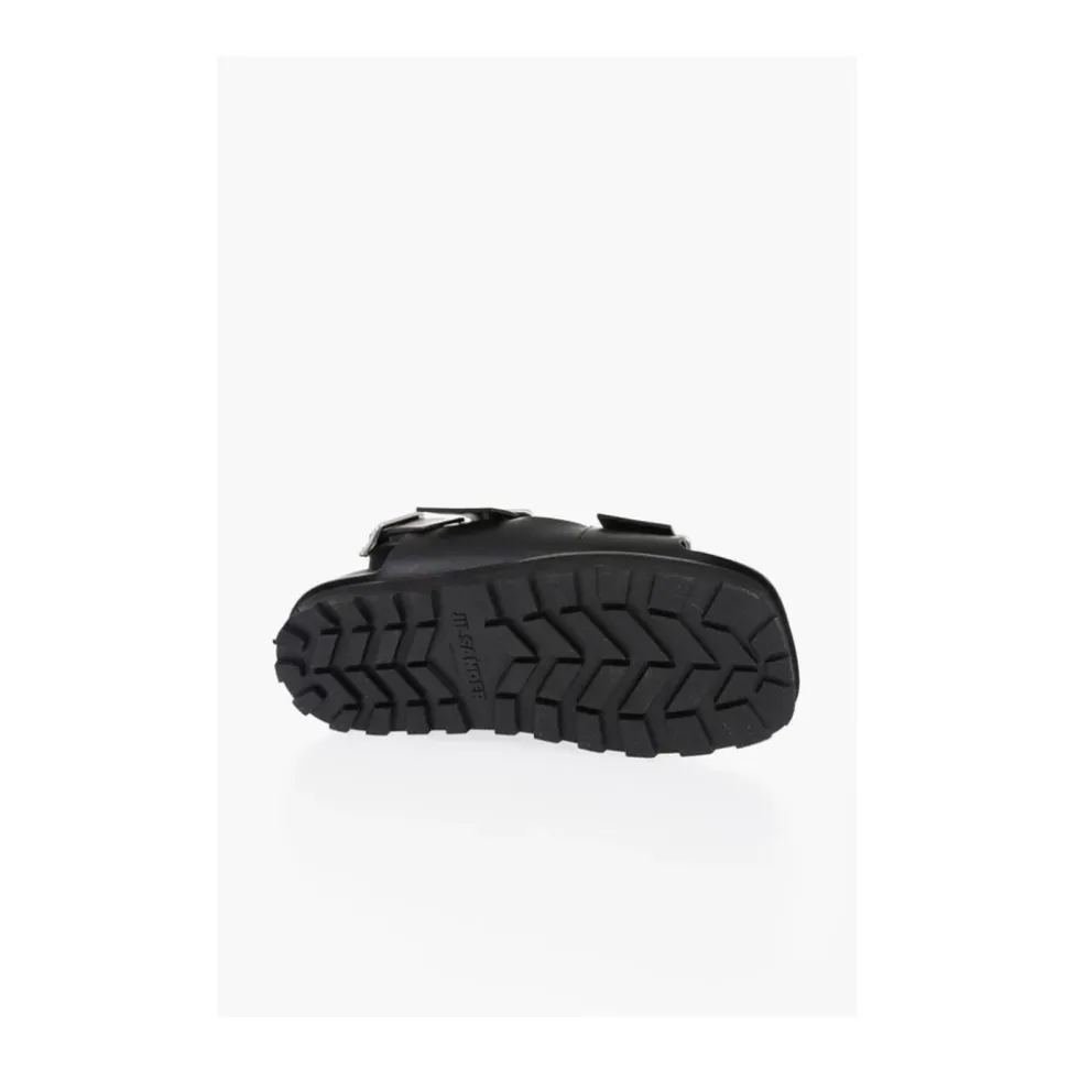 Buckle Platform Sandals