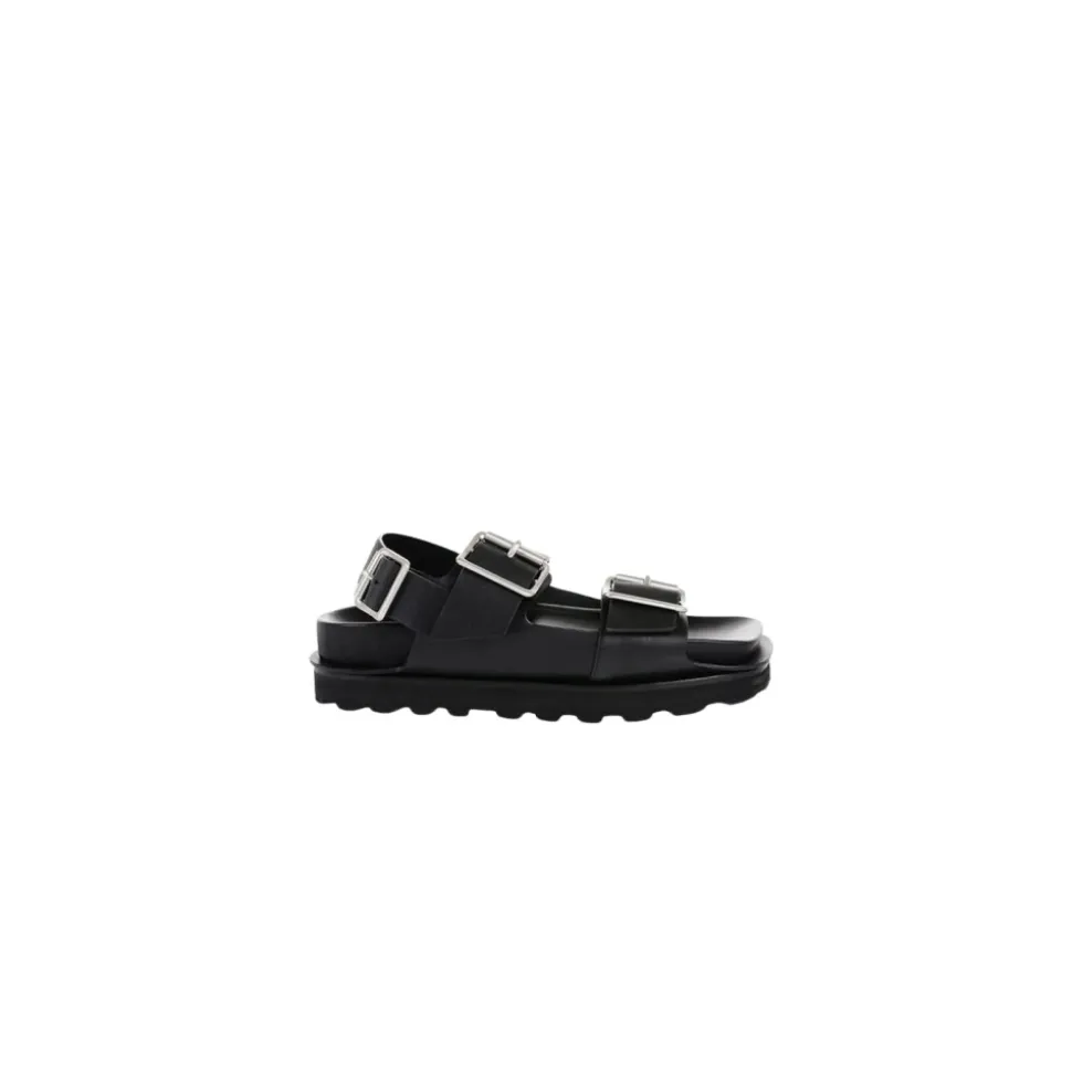 Buckle Platform Sandals