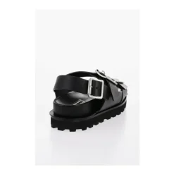 Buckle Platform Sandals