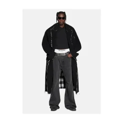Buffalo Check Oversized Coat