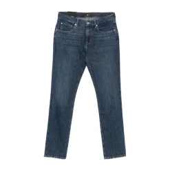 Button-fastening Straight-leg Jeans