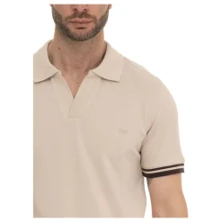 Buttonless Polo Shirt