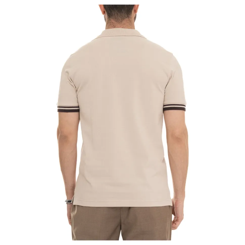Buttonless Polo Shirt