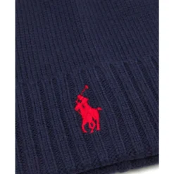 Cable-knit Wool Beanie – Folded Rib Cuff