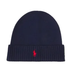 Cable-knit Wool Beanie – Folded Rib Cuff