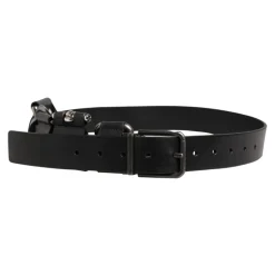 Calf Leather Metal Buckle Belt