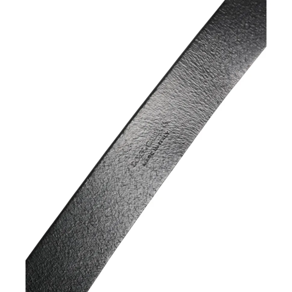 Calf Leather Metal Buckle Belt