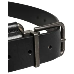 Calf Leather Metal Buckle Belt