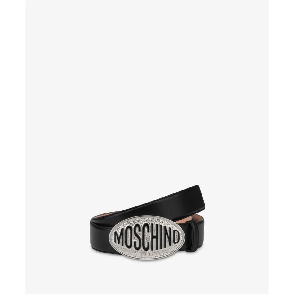 Calfskin belt