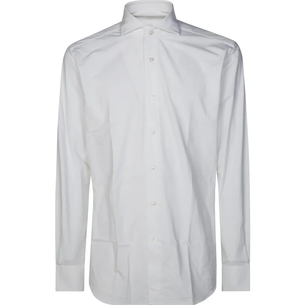 Camicia Active No Stiro Collo Francese