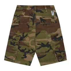 Camo Cargo Shorts with Astro Helmet