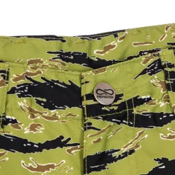 Camouflage Cargo Shorts with Multiple Pockets