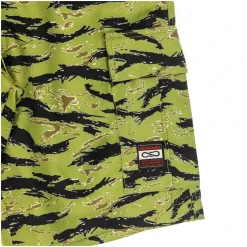 Camouflage Cargo Shorts with Multiple Pockets