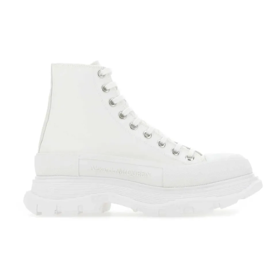 Canvas Sack Sneakers in White