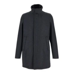 Carcoat In Easy Wool And Light Faux Fur