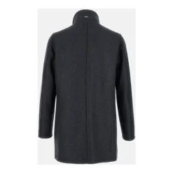 Carcoat In Easy Wool And Light Faux Fur