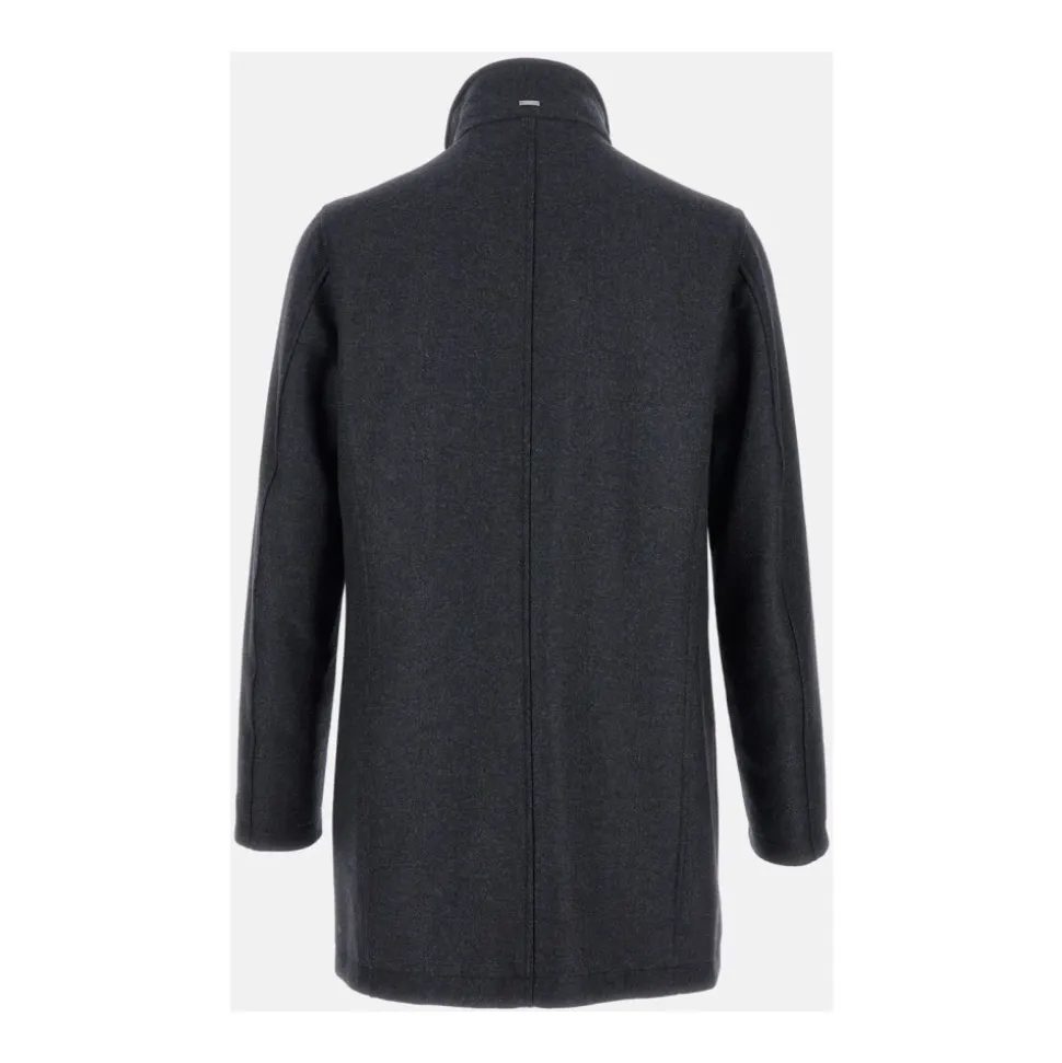 Carcoat In Easy Wool And Light Faux Fur