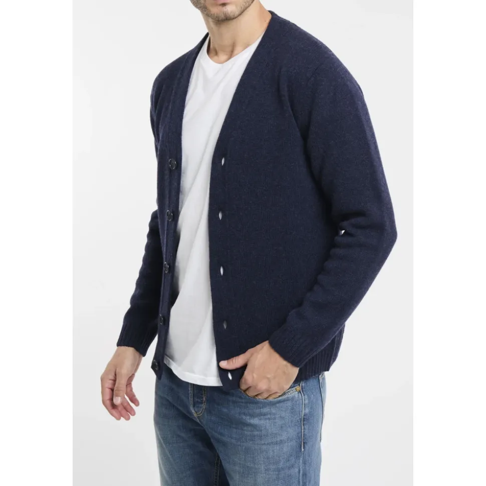 Cardigan con bottoni