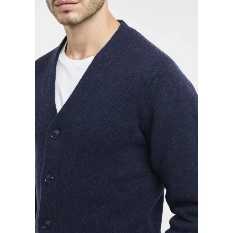 Cardigan con bottoni