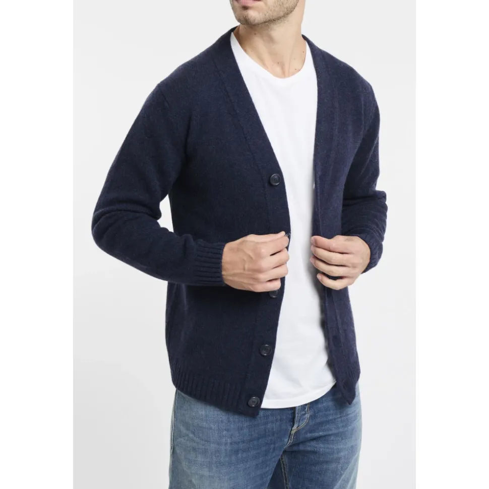 Cardigan con bottoni