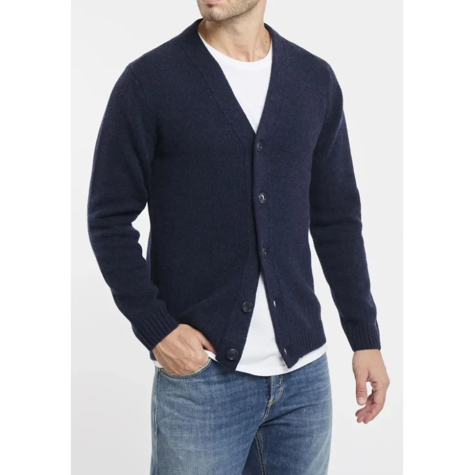 Cardigan con bottoni