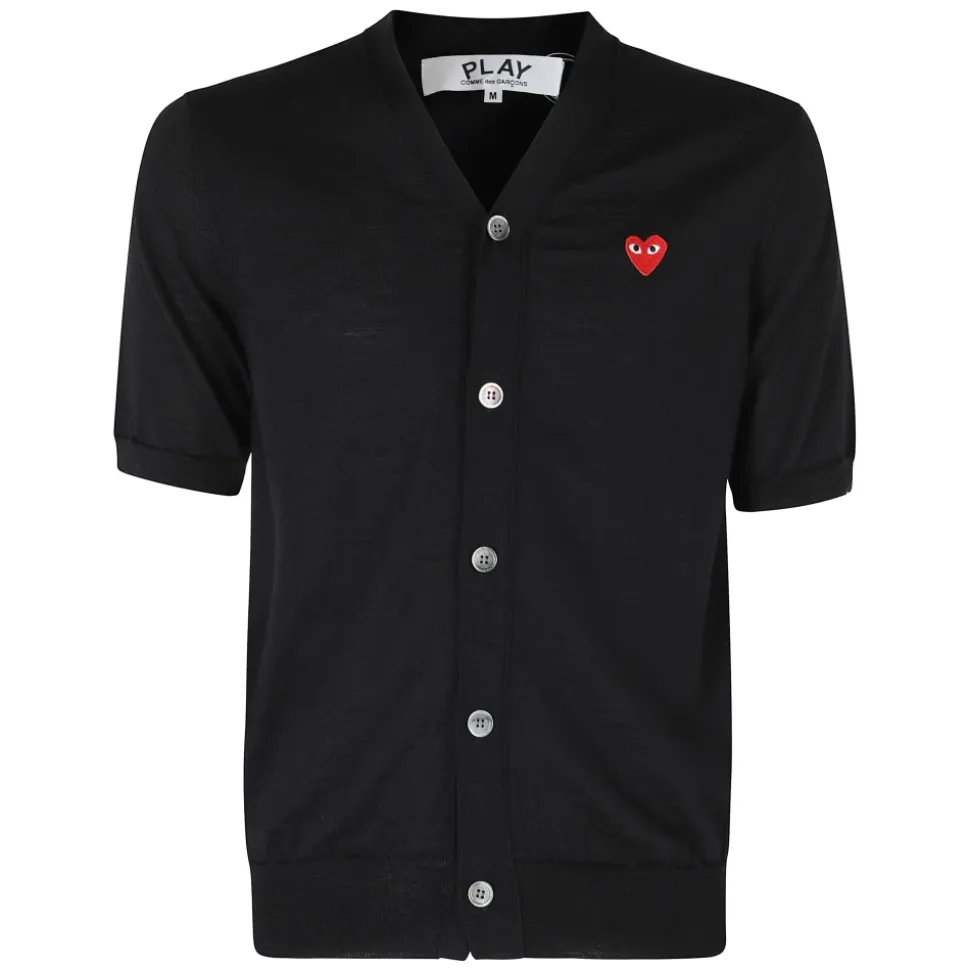 Cardigan Red Emblem