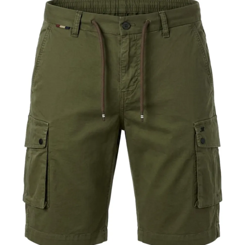 Carrot-Cut Cargo Bermudas