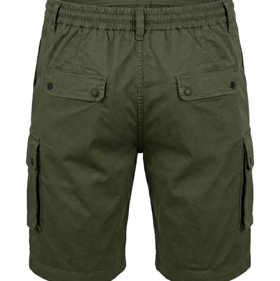 Carrot-Cut Cargo Bermudas