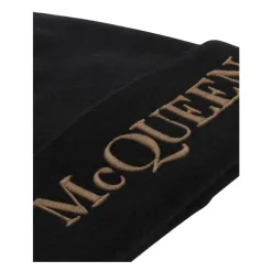 Cashmere Black Beanie Hat