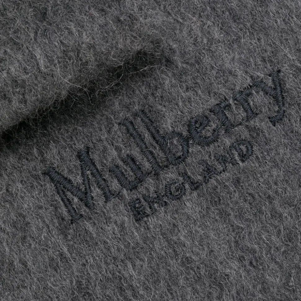 Cashmere Scarf, Grey Melange