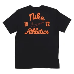 Casual Crew Neck Black Tee