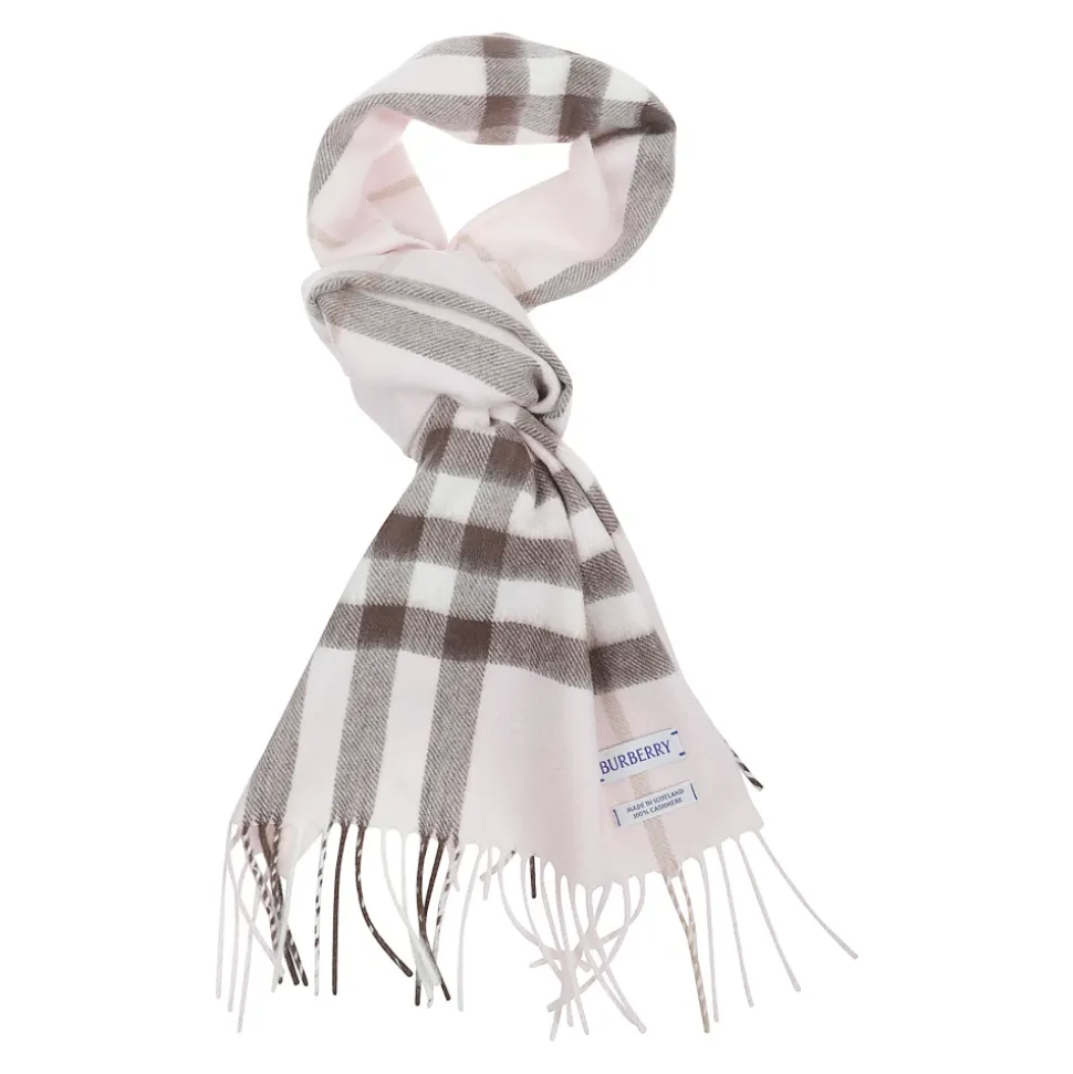 Check Cashmere Scarf