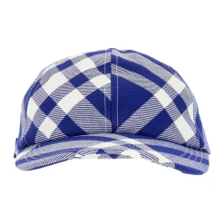 Checked Baseball Cap