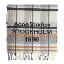 Check logo scarf - Wide