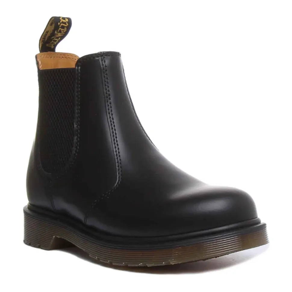 2976 Chelsea Black Leather Boot