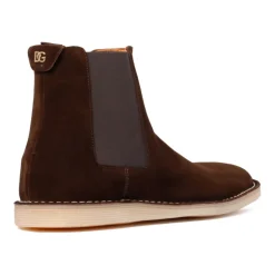 Chelsea Boots in Brown Suede