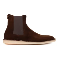 Chelsea Boots in Brown Suede