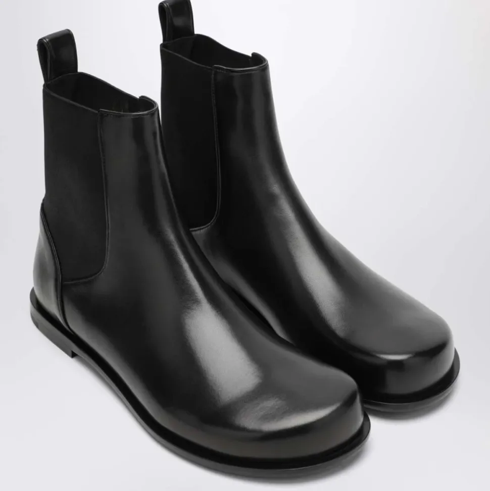 Chelsea Squared FF Leather Boots