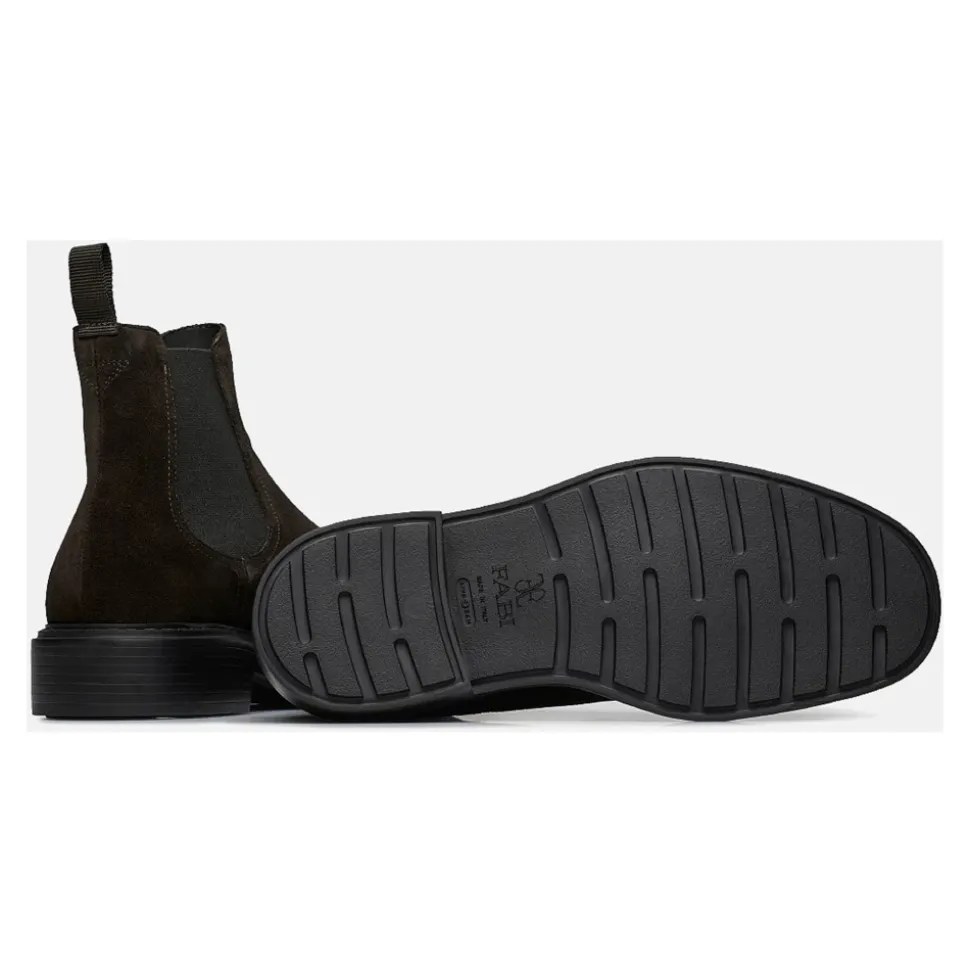 Chelsea Style Brown Suede Boots
