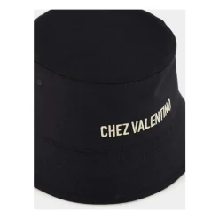 Chez Cotton Bucket Hat With Embroidery