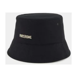 Chez Cotton Bucket Hat With Embroidery