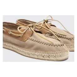 Chic Espadrille Boat Shoes