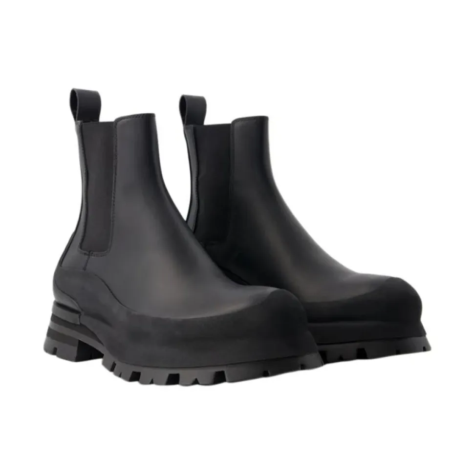 Chunky Sole Chelsea Boots Wander Ankle