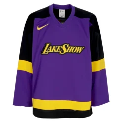 City Edition Lakers Hockey Jacket Purple/Black