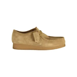 Clarks Beige Suede Mens Sneaker