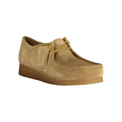 Clarks Beige Suede Mens Sneaker